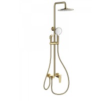 Душевая система Wonzon & Woghand WW-A30874-BG цвет Брашированное золото