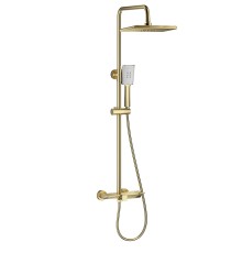 Душевая система Wonzon & Woghand WW-AE33110-BG цвет Брашированное золото
