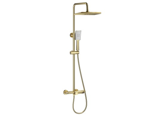 Душевая система Wonzon & Woghand WW-AE33110-BG цвет Брашированное золото