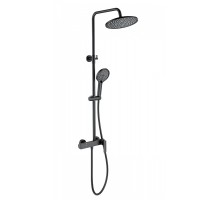 Душевая система Wonzon & Woghand WW-B3517-MB цвет Черный матовый
