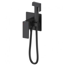 Гигиенический душ со смесителем Wonzon & Woghand Cube 2.0 WW-88829068-MB цвет Черный матовый