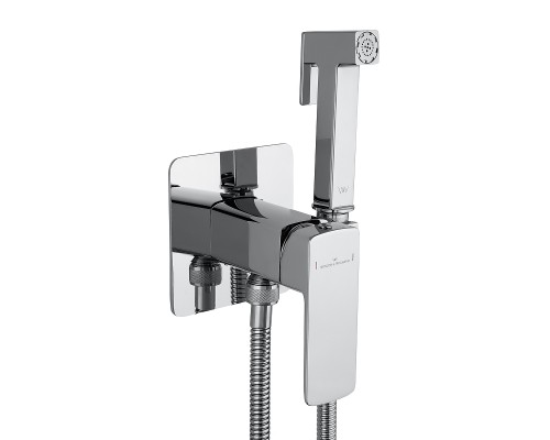 Гигиенический душ со смесителем Wonzon & Woghand Edge WW-88829003-CR цвет Хром