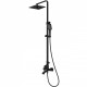 Душевая система Wonzon & Woghand Flex WW-88047072-MB цвет Черный матовый