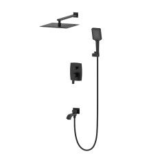 Душевая система Wonzon & Woghand Flex WW-88939072-MB цвет Черный матовый