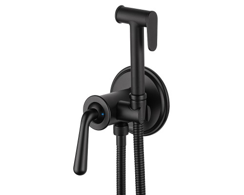 Гигиенический душ со смесителем Wonzon & Woghand Steam WW-88829008-MB цвет Черный матовый