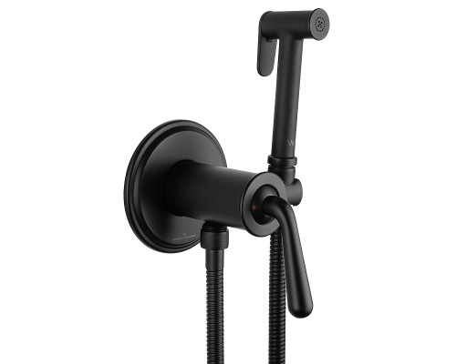 Гигиенический душ со смесителем Wonzon & Woghand Steam WW-88829008-MB цвет Черный матовый