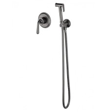 Гигиенический душ со смесителем Wonzon & Woghand Steam WW-88849008-BGM цвет Темный графит