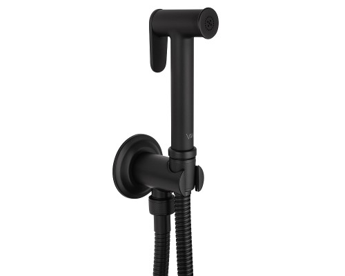 Гигиенический душ со смесителем Wonzon & Woghand Steam WW-88849008-MB цвет Черный матовый