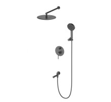 Душевая система Wonzon & Woghand Stick WW-88939017-BGM цвет Темный графит