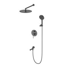 Душевая система Wonzon & Woghand Stick WW-88939017-BGM цвет Темный графит