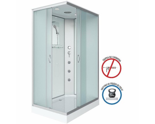 Душевая кабина Niagara Classic 120х80 NG-43285-14QG с гидромассажем