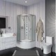 Душевая кабина Niagara Classic 100x100 NG-2309-14BKTG с гидромассажем