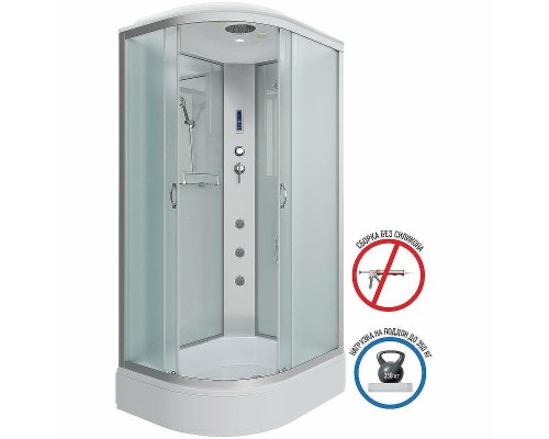 Душевая кабина Niagara Classic 90х80 R NG-33984-14RF с гидромассажем