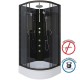 Душевая кабина Niagara Classic 90x90 NG-6501-14BKTG с гидромассажем