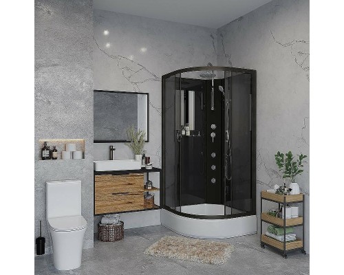 Душевая кабина Niagara Classic 90x90 NG-6501-14BKTG с гидромассажем