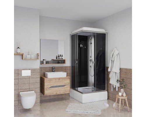 Душевая кабина Niagara Eco 90x90 E90/26Q/TN без гидромассажа