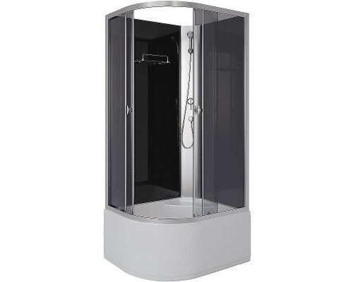 Душевая кабина Niagara Eco 90x80 R E90/80/40R/TN/BK без гидромассажа
