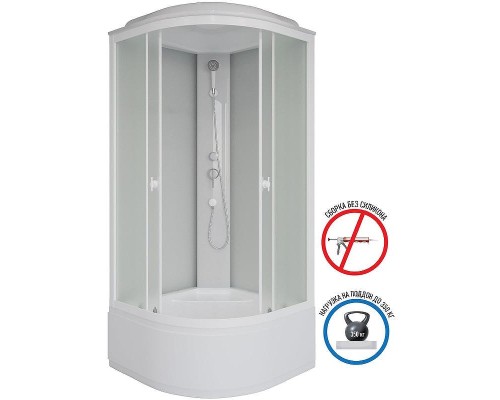 Душевая кабина Niagara Promo 80x80 P80/40/MT без гидромассажа