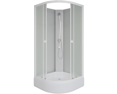 Душевая кабина Niagara Promo 90x90 P90/26/MT/BK без гидромассажа