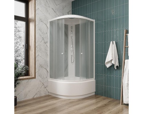 Душевая кабина Parly Effect 100x100 EF1021 9369 без гидромассажа