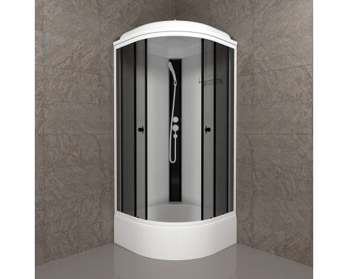 Душевая кабина Triton Грэй-Вайт 90x90 Щ0000067301 без гидромассажа