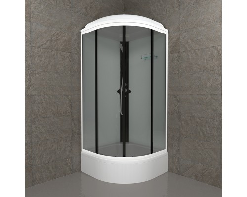 Душевая кабина Triton Грэй-Вайт 90x90 Щ0000067301 без гидромассажа