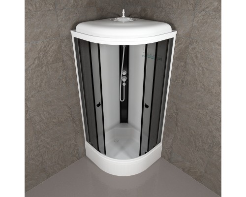 Душевая кабина Triton Грэй-Вайт 90x90 Щ0000067301 без гидромассажа