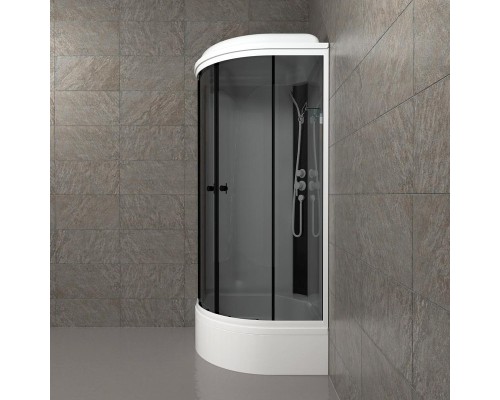 Душевая кабина Triton Грэй-Вайт 90x90 Щ0000067301 без гидромассажа