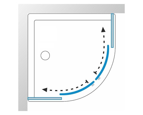 Душевая кабина Triton Стандарт 90x90 Щ0000061836 без гидромассажа