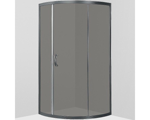 Душевой уголок AM.PM Bliss L 90x90 W53G-315-090MG64 профиль Хром матовый стекло тонированное