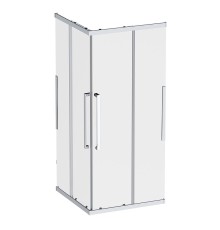 Душевой уголок AM.PM Func 90x90 W84G-403-9090-МТ профиль Хром матовый стекло прозрачное