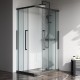 Душевой уголок AM.PM Func 120x80 W84G-403-12080-BT профиль Черный матовый стекло прозрачное