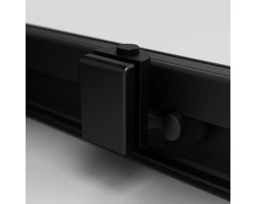 Душевой уголок AM.PM Func 120x80 W84G-403-12080-BT профиль Черный матовый стекло прозрачное