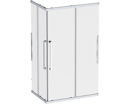 Душевой уголок AM.PM Func 120x80 W84G-403-12080-MT профиль Хром матовый стекло прозрачное