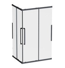 Душевой уголок AM.PM Func 120x90 W84G-403-12090-BT профиль Черный матовый стекло прозрачное