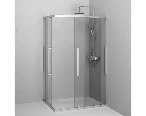 Душевой уголок AM.PM Func 120x90 W84G-403-12090-MT профиль Хром матовый стекло прозрачное