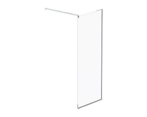 Душевая перегородка AM.PM Func 80 W84WI-80-F1-MTE профиль Хром матовый стекло прозрачное