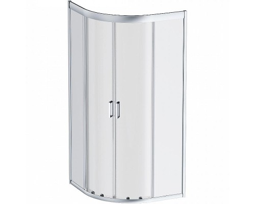 Душевой уголок AM.PM Gem 100х100 W90G-401-100WT профиль Хром матовый стекло прозрачное