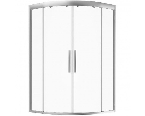 Душевой уголок AM.PM Gem 90х90 W90G-401A090WT профиль Хром матовый стекло прозрачное