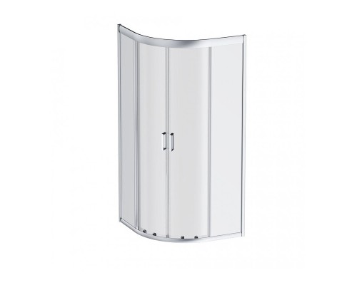 Душевой уголок AM.PM Gem 80х80 W90G-401-080WT профиль Хром матовый стекло прозрачное