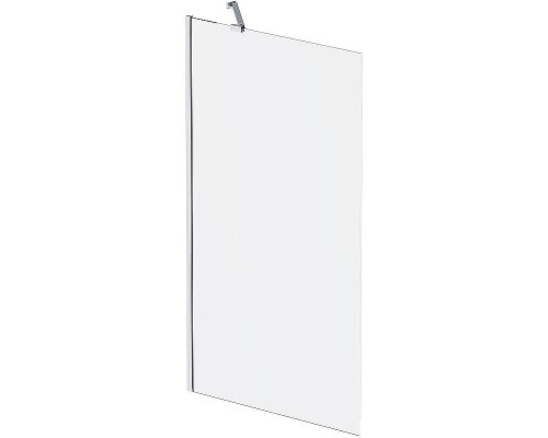 Шторка на ванну AM.PM Gem 80 W90BS-080-140CM профиль Хром матовый стекло матовое