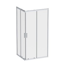 Душевой уголок AM.PM Gem 100x80 W90G-403-100280-MT профиль Хром матовый стекло прозрачное