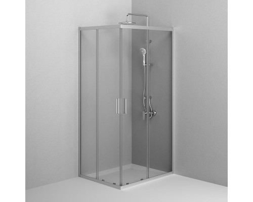 Душевой уголок AM.PM Gem 100x80 W90G-403-100280-MT профиль Хром матовый стекло прозрачное