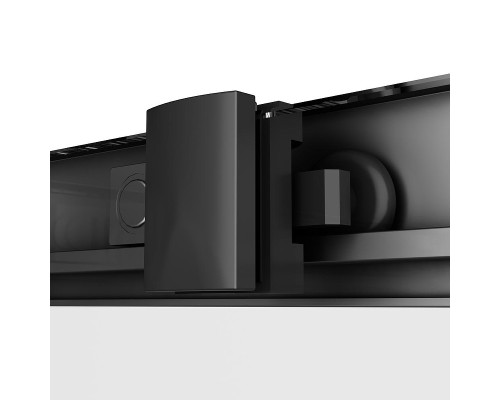 Душевой уголок AM.PM Gem 120x80 W90G-403-120280-BT профиль Черный матовый стекло прозрачное