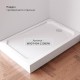 Душевой уголок AM.PM Gem 120x80 W90G-403-120280-MT профиль Хром матовый стекло прозрачное