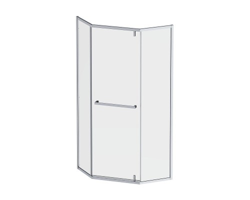 Душевой уголок AM.PM Gem 90x90 W90G-405-9090-MT профиль Хром матовый стекло прозрачное