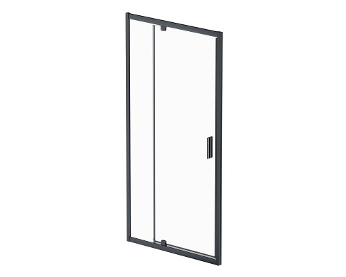 Душевая дверь AM.PM Gem 100 W90G-100-1P-BT профиль Черный матовый стекло прозрачное