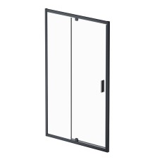 Душевая дверь AM.PM Gem 120 W90G-120-1P-BT профиль Черный матовый стекло прозрачное
