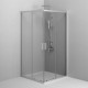 Душевой уголок AM.PM Gem 100х100 W90G-403-100100-MT профиль Хром матовый стекло прозрачное