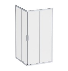 Душевой уголок AM.PM Gem 100х100 W90G-403-100100-MT профиль Хром матовый стекло прозрачное